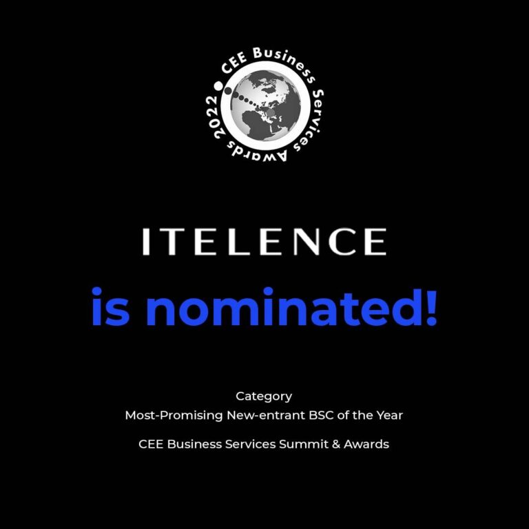 ITELENCE is nominated!