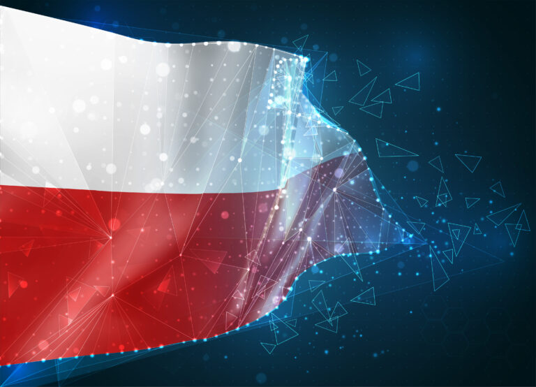 Poland Flag Nearshoring to Poland