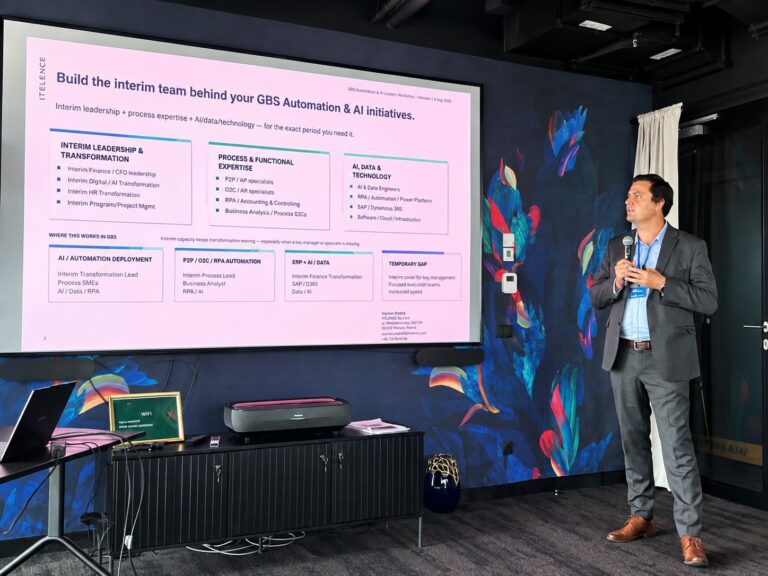 Presentation at the GBS Automation & AI Leaders Workshop 2026 in Warsaw