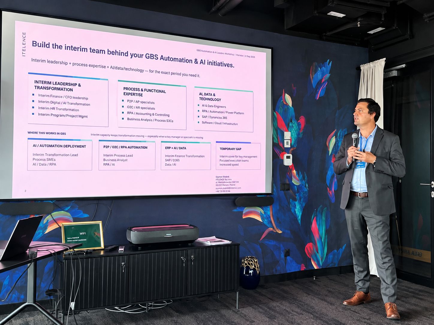 Presentation at the GBS Automation & AI Leaders Workshop 2026 in Warsaw